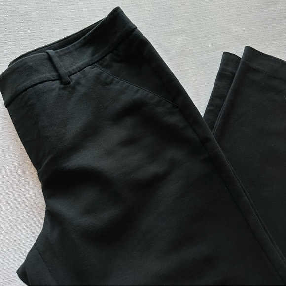 🆕 Merona Black Ankle Length Stretch Dress Pants Size 6 - Picture 3 of 15